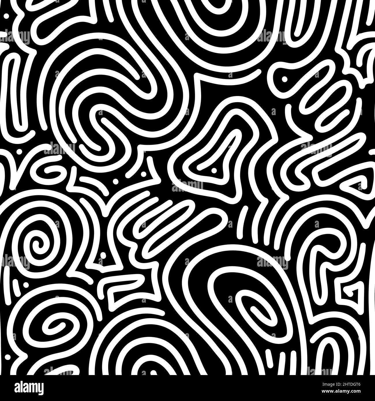 Seamless pattern of white lines on the black background Stock Photo Alamy