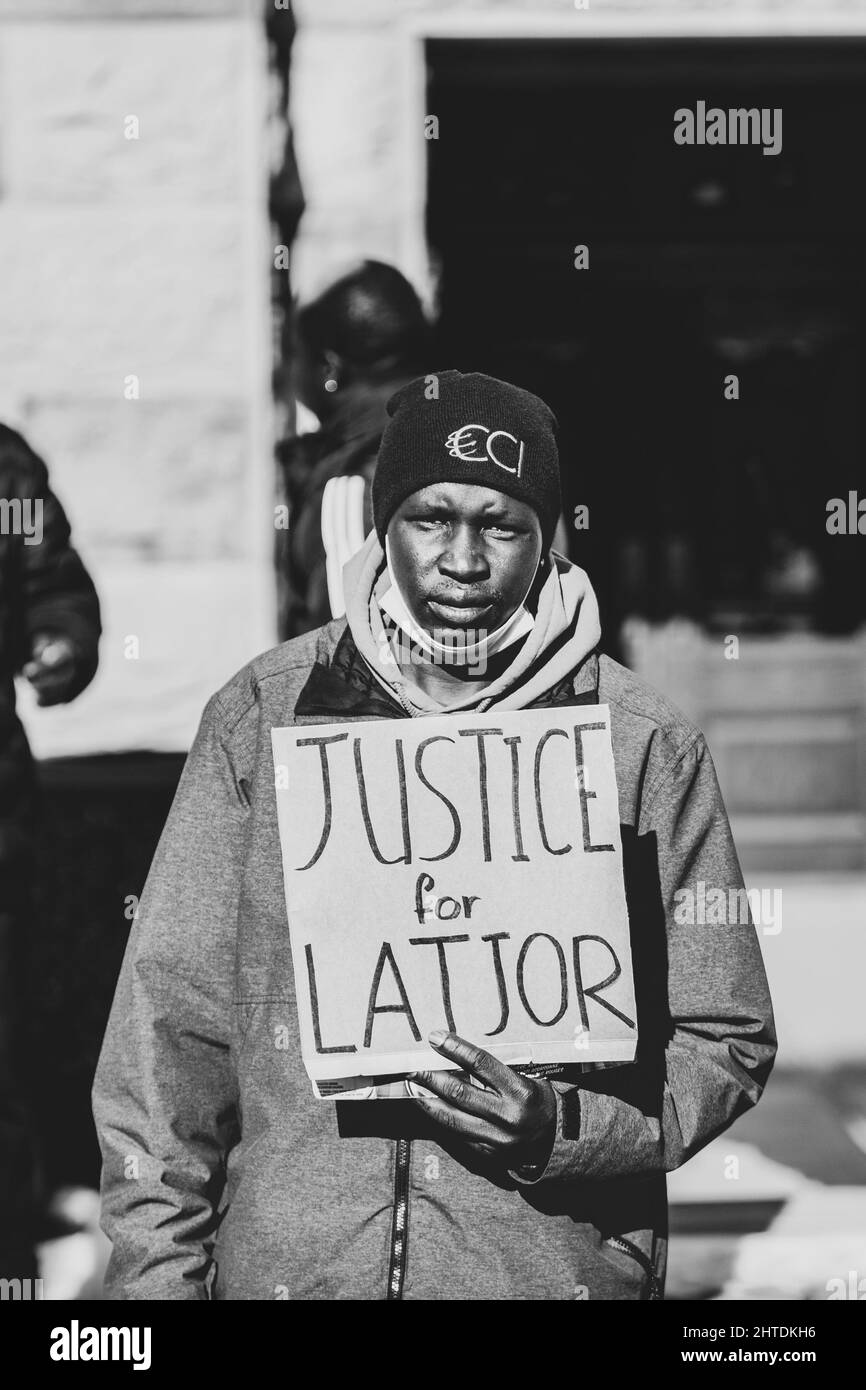 New black lives matter Black and White Stock Photos & Images - Alamy