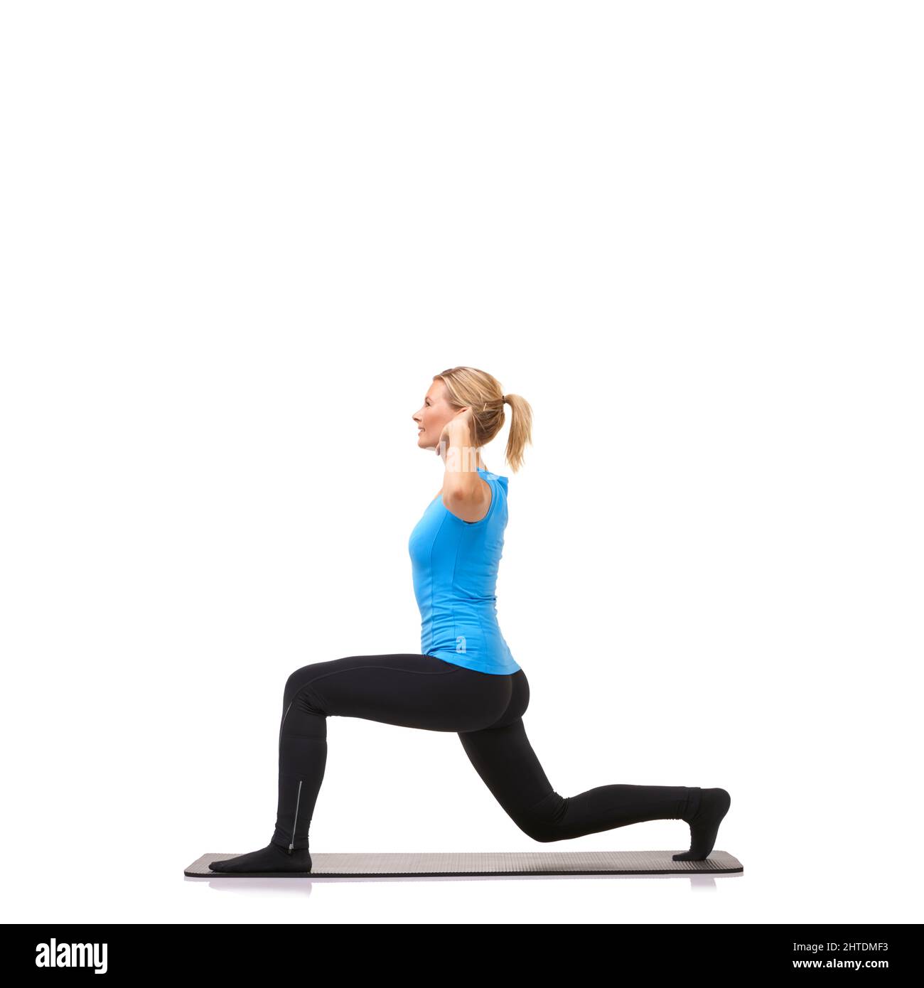 Lunges exercise hires stock photography and images Alamy