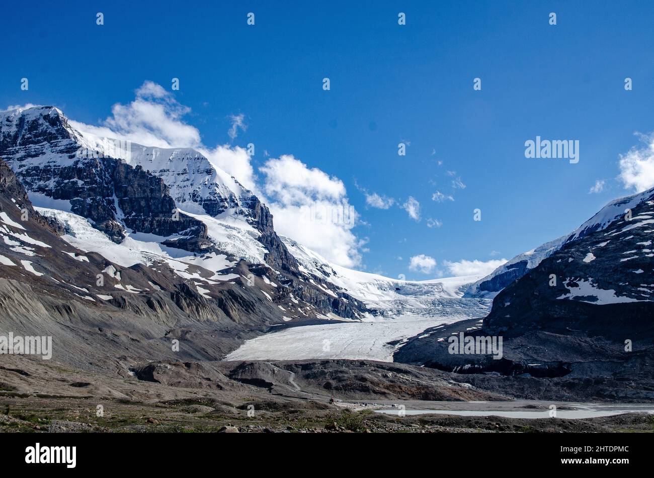 The Colombia ice field in the winter full of snow Stock Photo Alamy