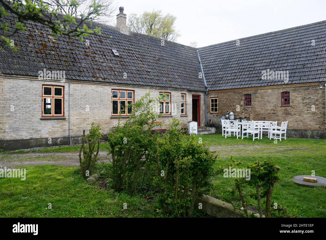 Typical Buildings at Samso Island, Denmark, Europe Stock Photo Alamy
