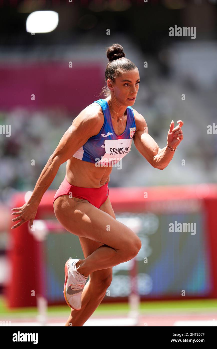 Ivana Spanovic participating in the Tokyo 2020 Olympic Games in the