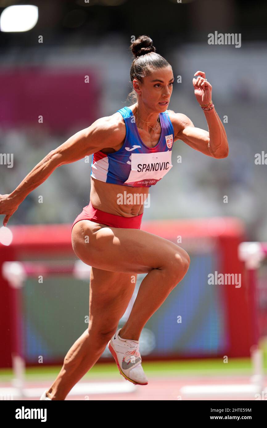 Ivana Spanovic participating in the Tokyo 2020 Olympic Games in the