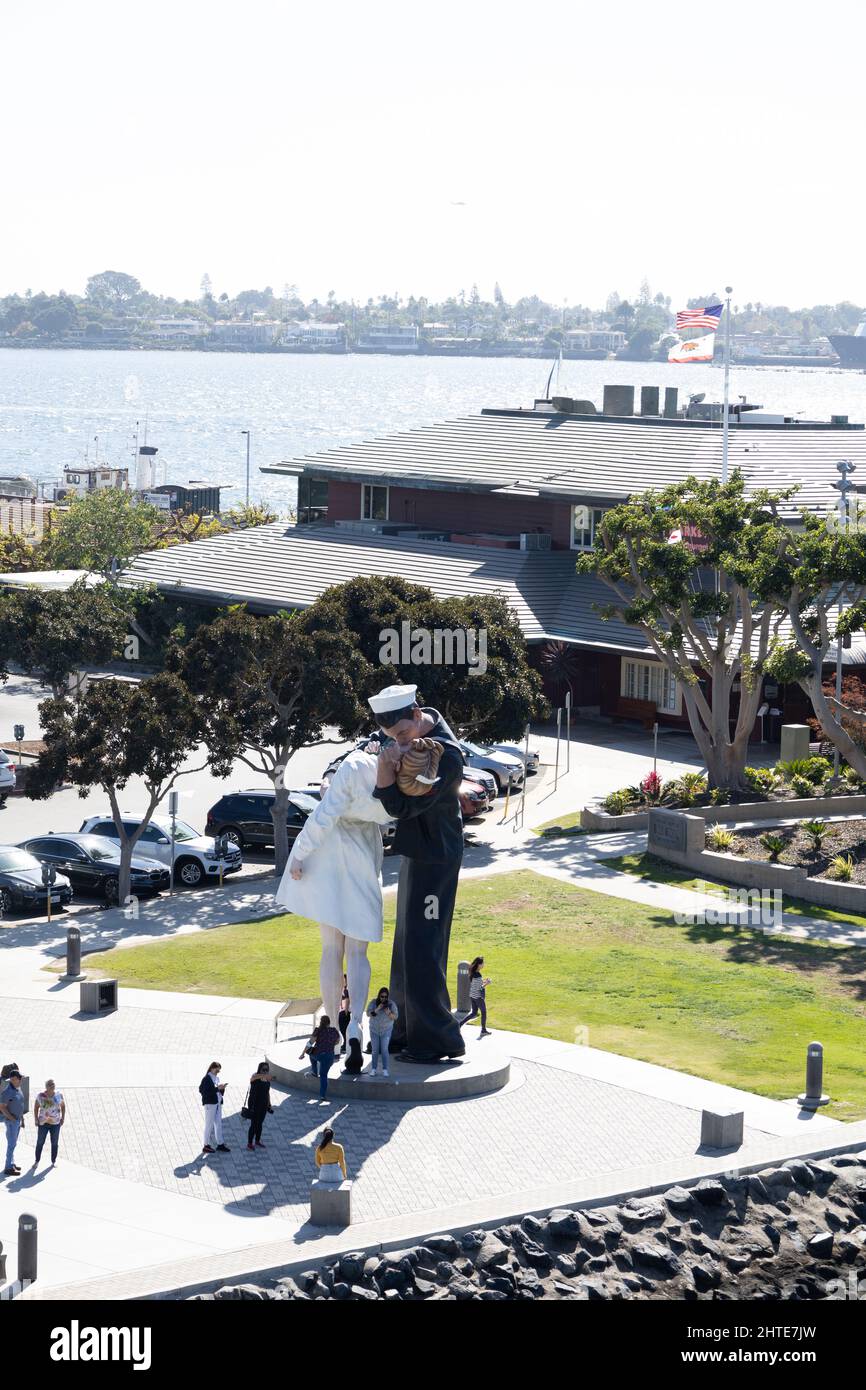 Beautiful statue in San Diego California, United States Stock Photo Alamy