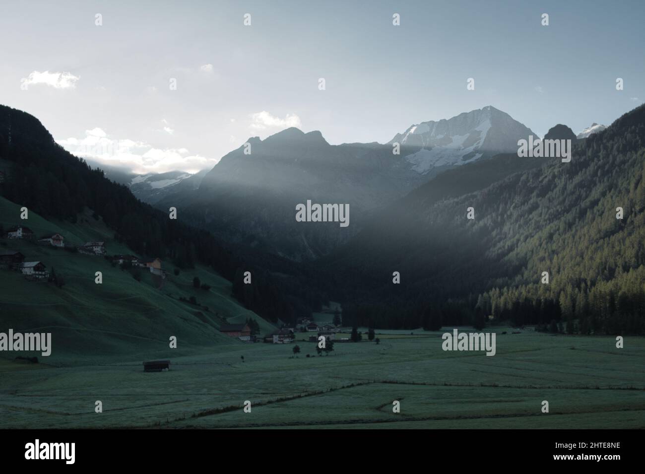 Beautiful mountainous landscape shot Stock Photo - Alamy