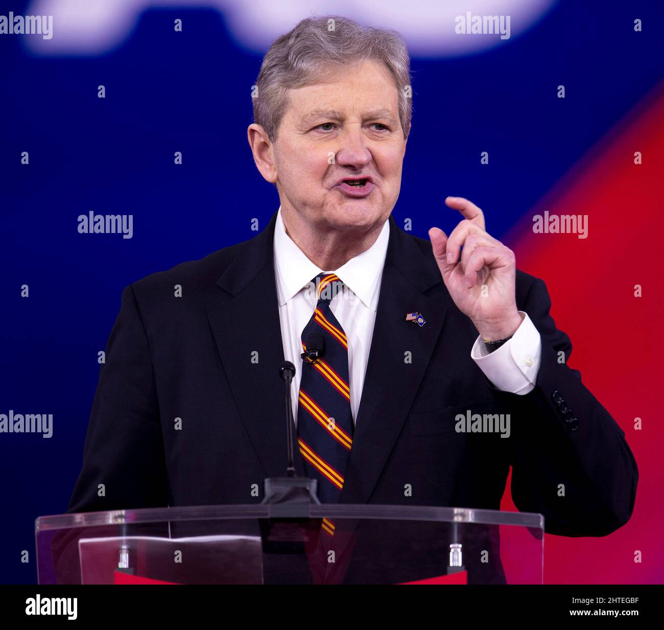 Orlando, Florida, USA. 26th Feb, 2022. U.S. Senator JOHN KENNEDY (RLA