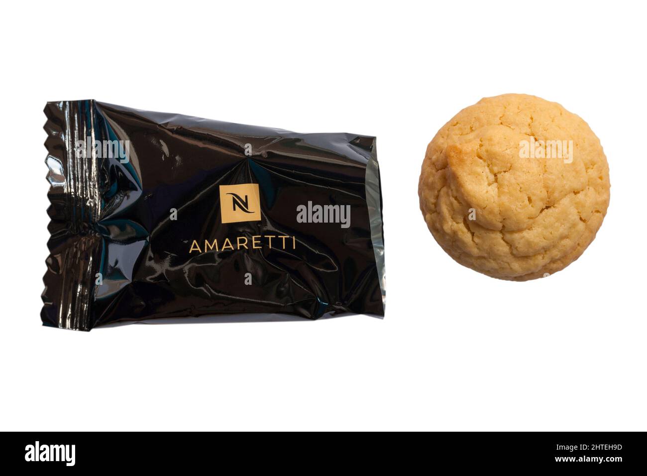 Nespresso amaretti biscuits hi-res stock photography and images - Alamy