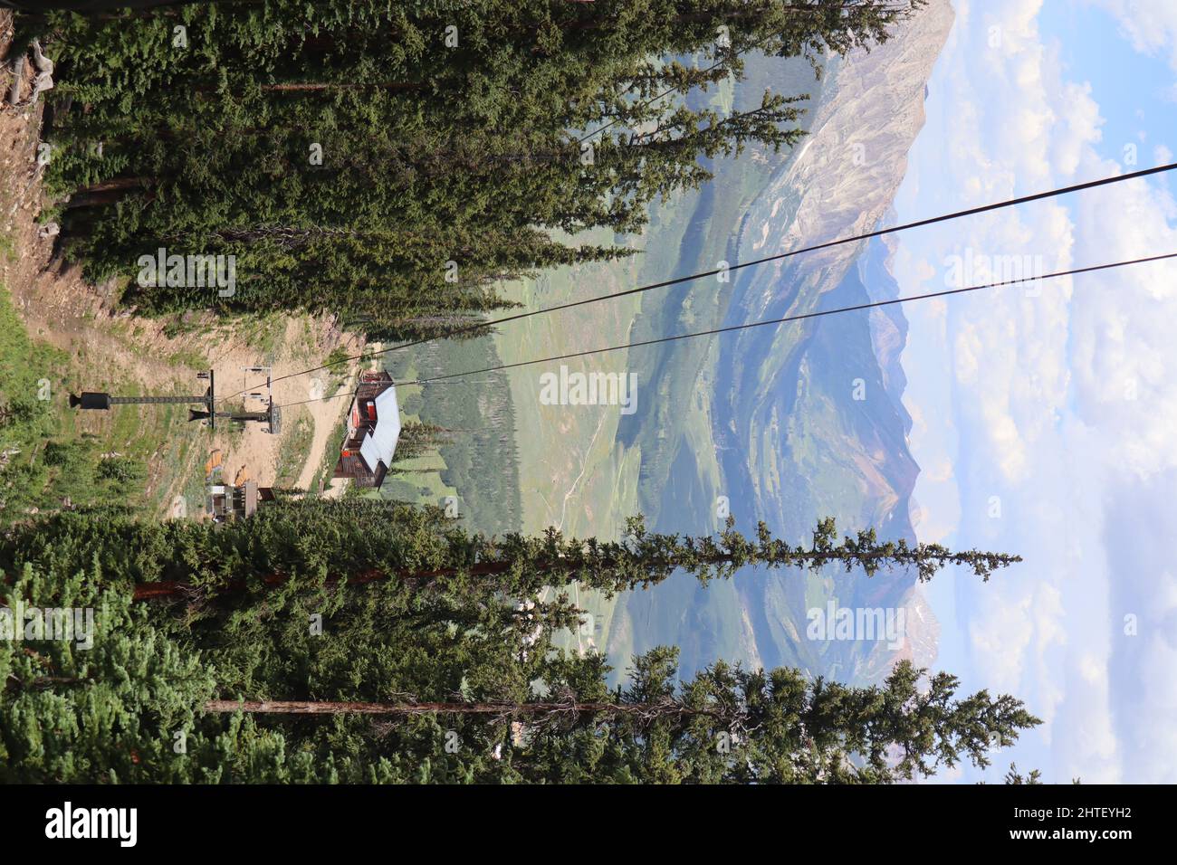 Aerial shot green mountains hi-res stock photography and images - Alamy