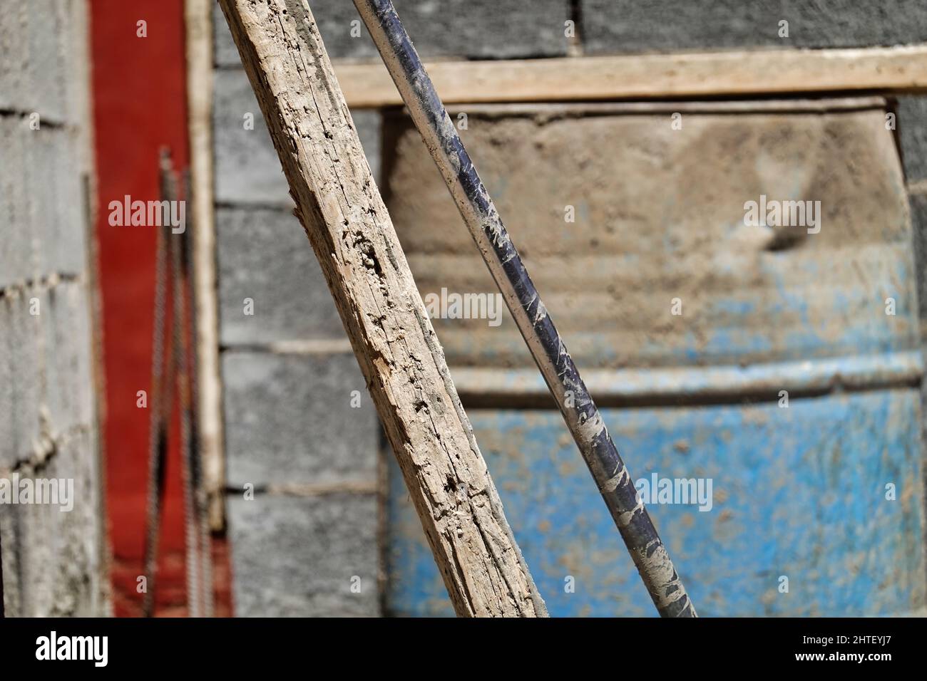 Construction site at daytime Stock Photo - Alamy