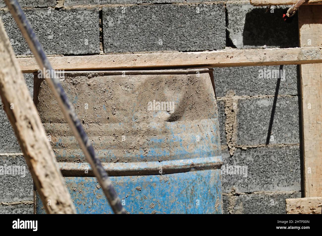 Construction site at daytime Stock Photo - Alamy