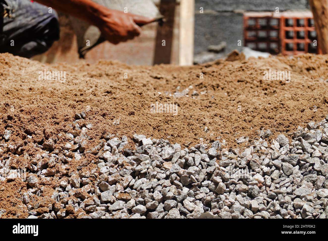 Construction site at daytime Stock Photo - Alamy