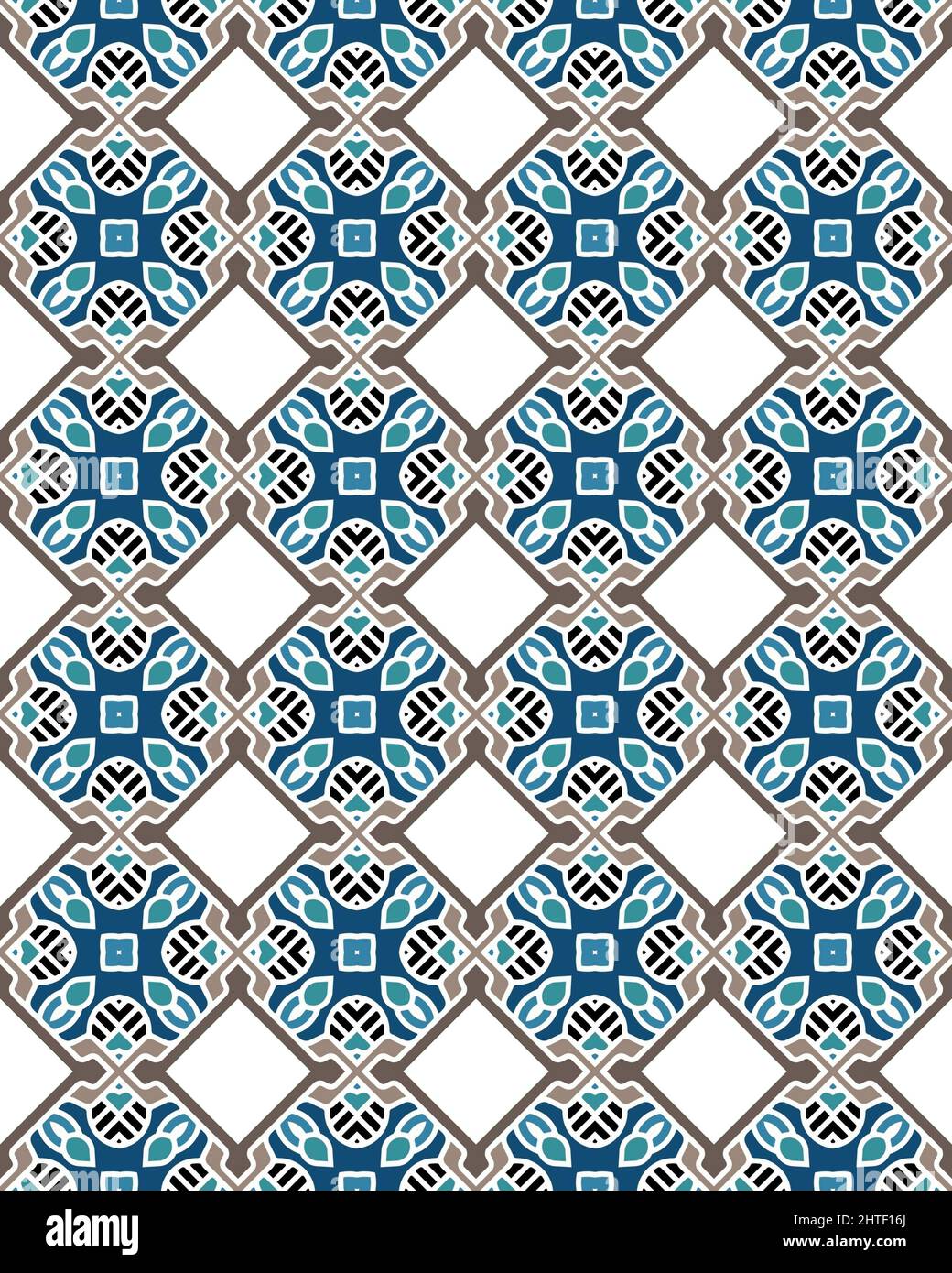 3d rendering of seamless tile pattern Stock Photo - Alamy