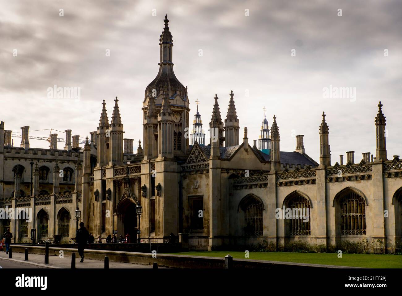 Europe, UK, England, Cambridgeshire, Cambridge, King's college Stock Photo