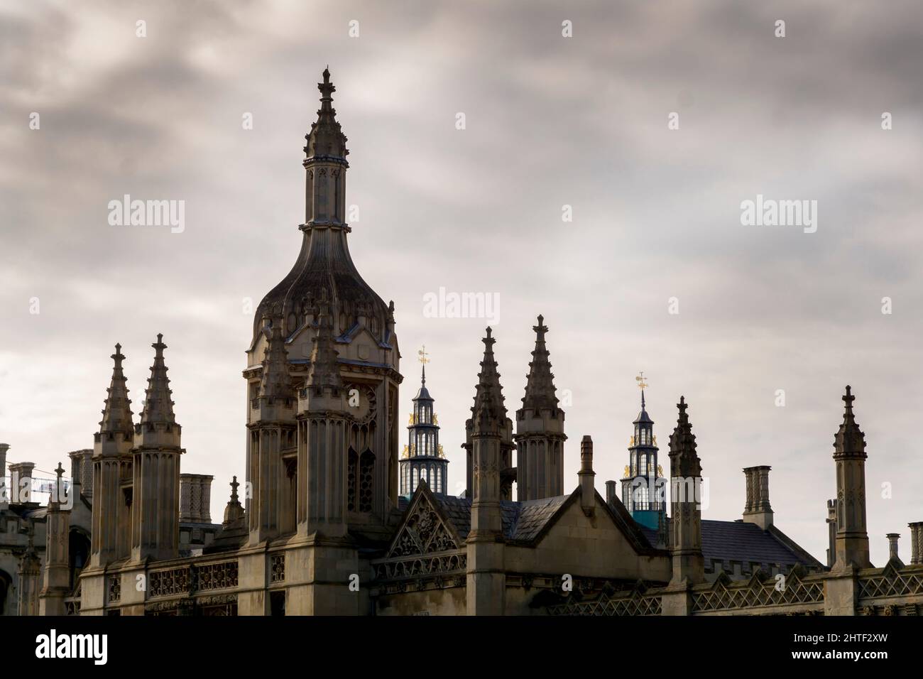 Europe, UK, England, Cambridgeshire, Cambridge, King's college Stock Photo