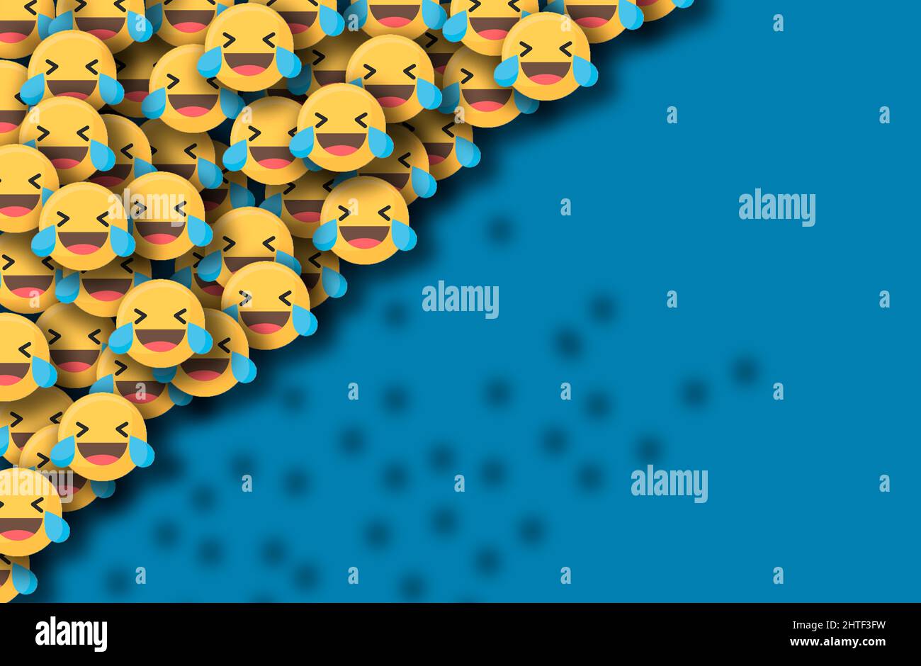 Illustration with laughing face emoji seamless patterns - background or wallpaper Stock Photo - Alamy Illustration with laughing face emoji seamless patterns - background or wallpaper Stock Photo - Alamy