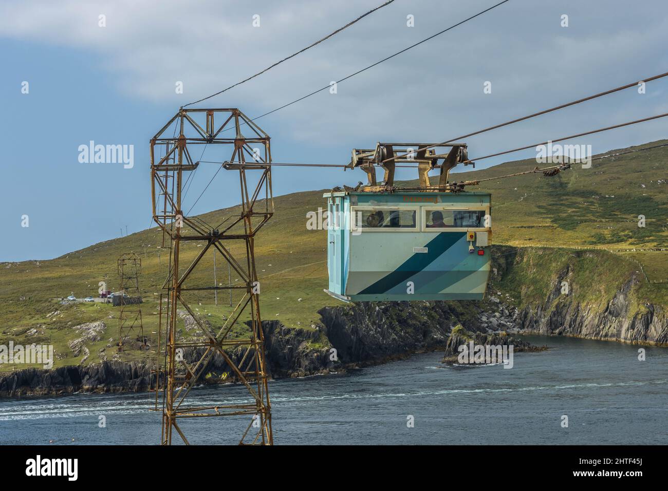 Dursey Cable Car in West Cork Ireland Stock Photo Alamy