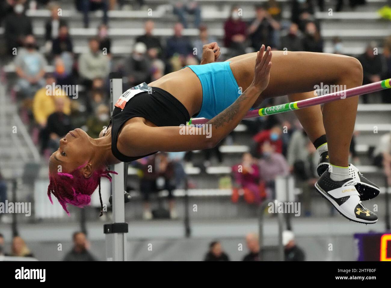 Ty Butts aka Tynita Butts-Townsend ties for eighth in the women's high