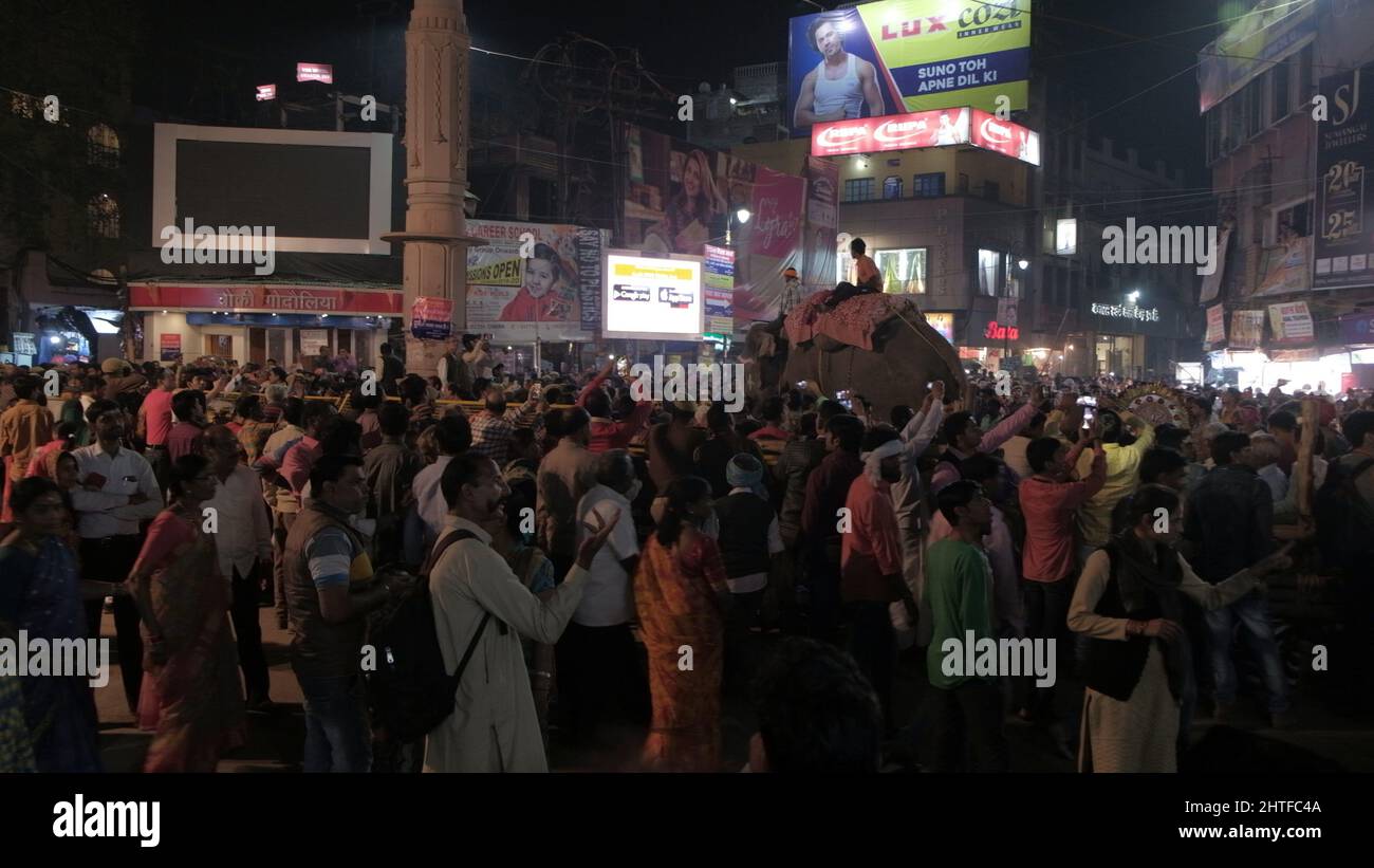 Ritual Prayers of Kashi city, the holiest for Hinduism on the banks of ...