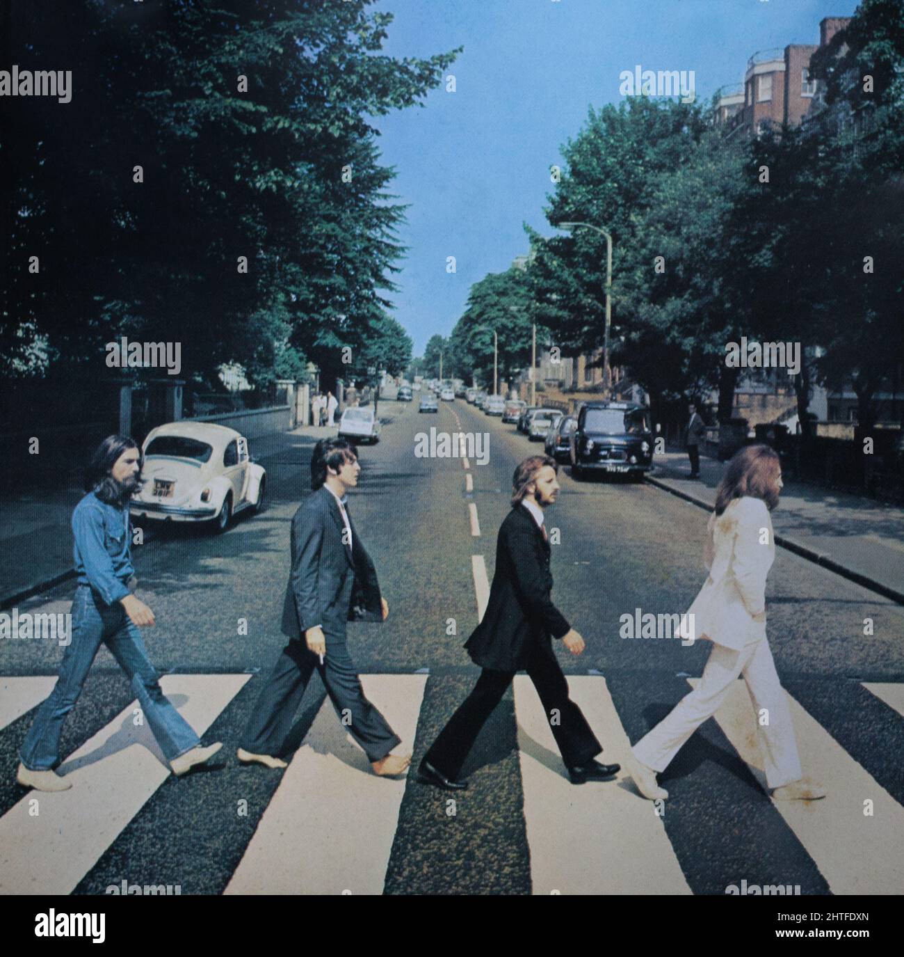 The Beatles Abbey Road Album Cover Wallpaper