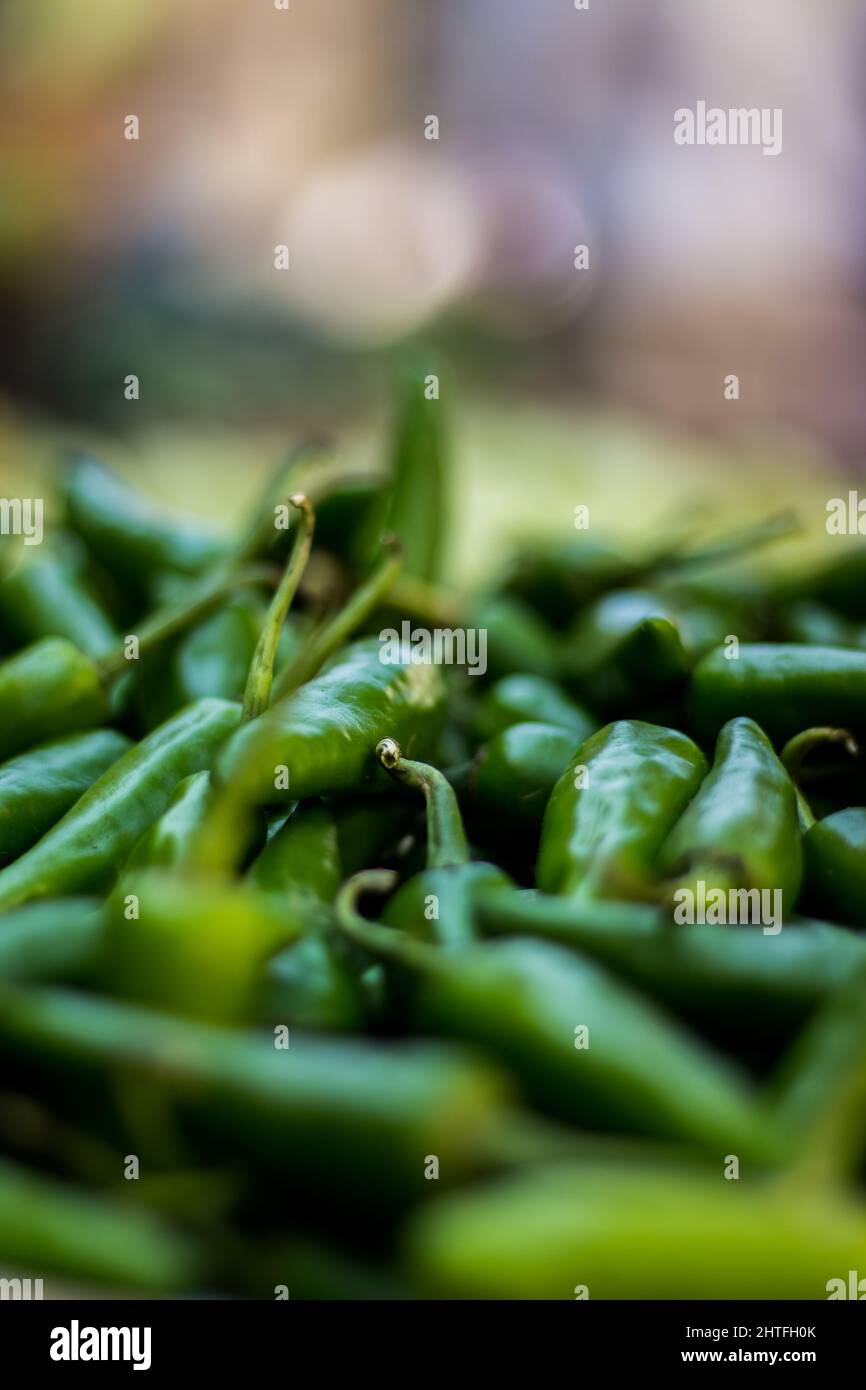 Chili on sale on a street market hi-res stock photography and images ...