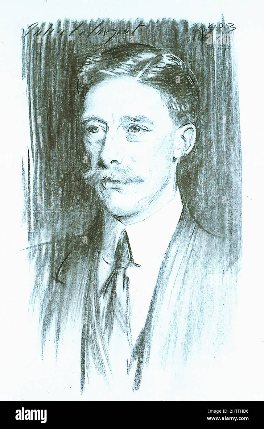 John Singer Sargent -  Henry Viscount Lascelles 1925 Stock Photo