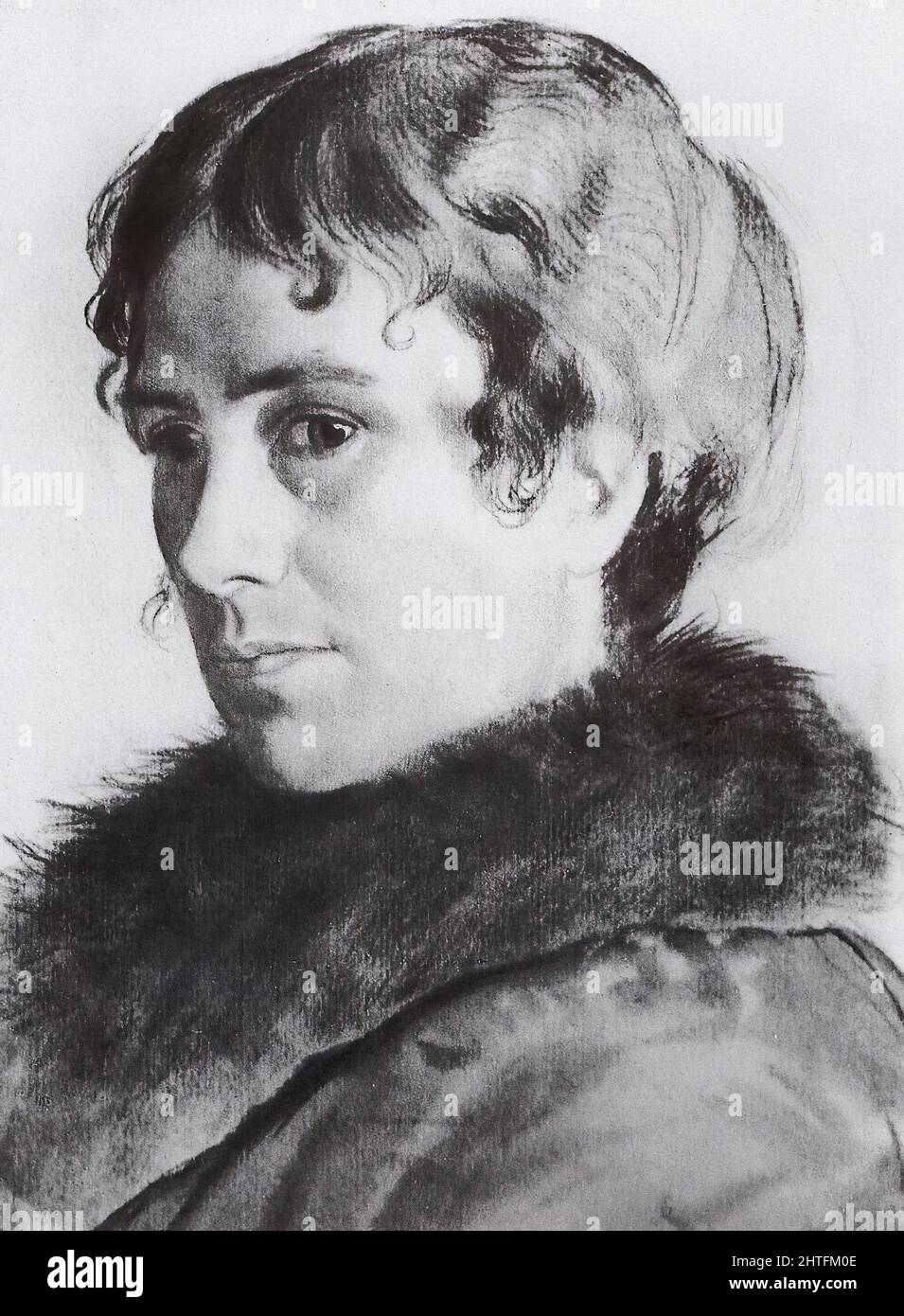 Boris Koustodiev Portrait Y E Kustodiev 1925 Stock Photo Alamy