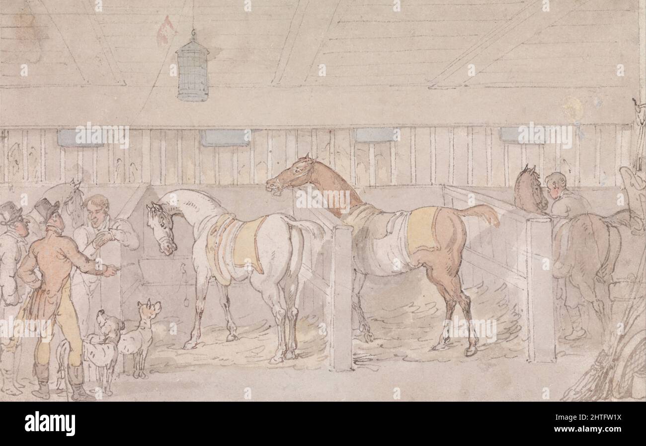 A Rudimentary Stable The interior of a stable hi-res stock photography and images - Alamy