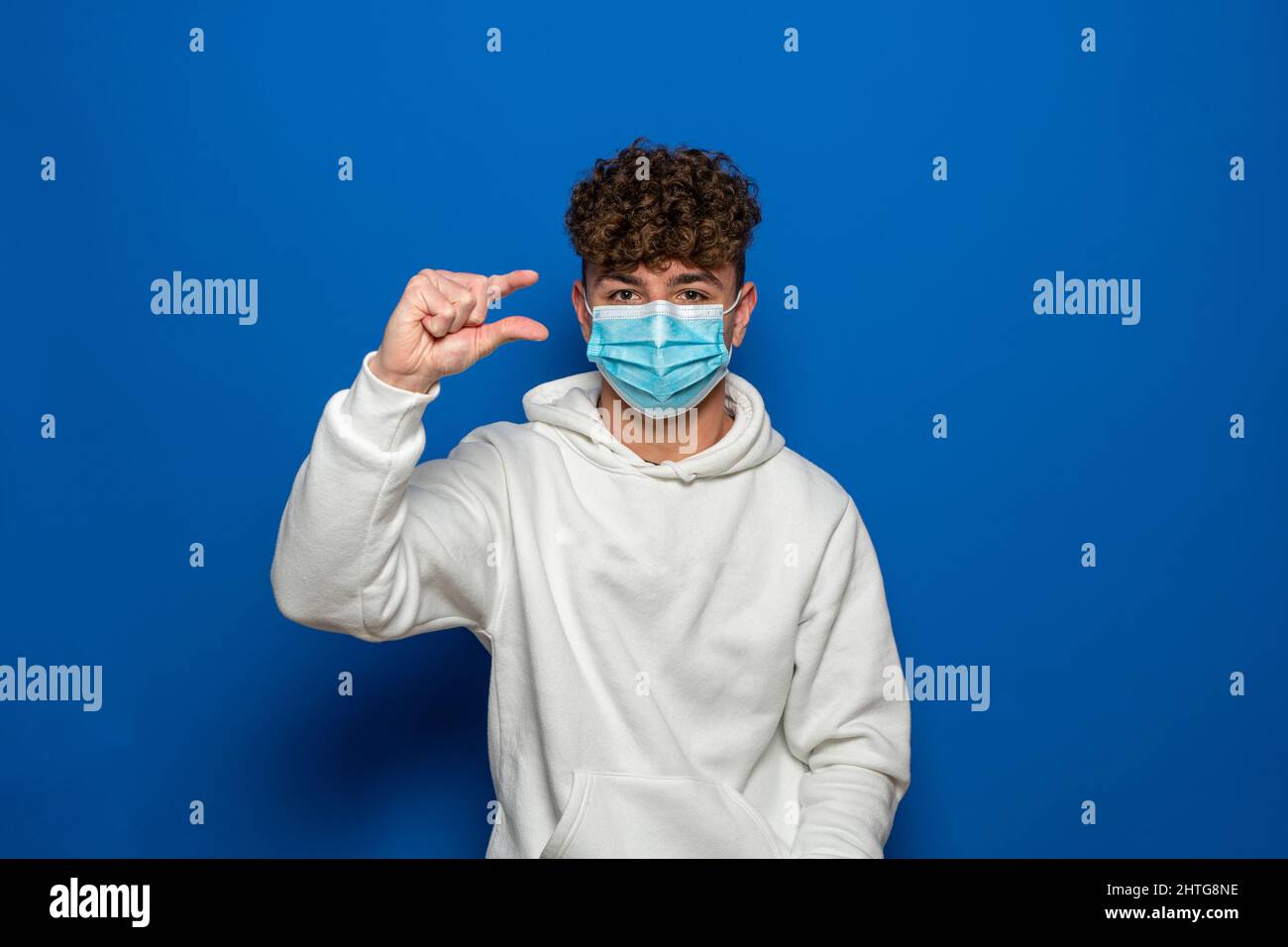 Happy young man pleading hi-res stock photography and images - Alamy