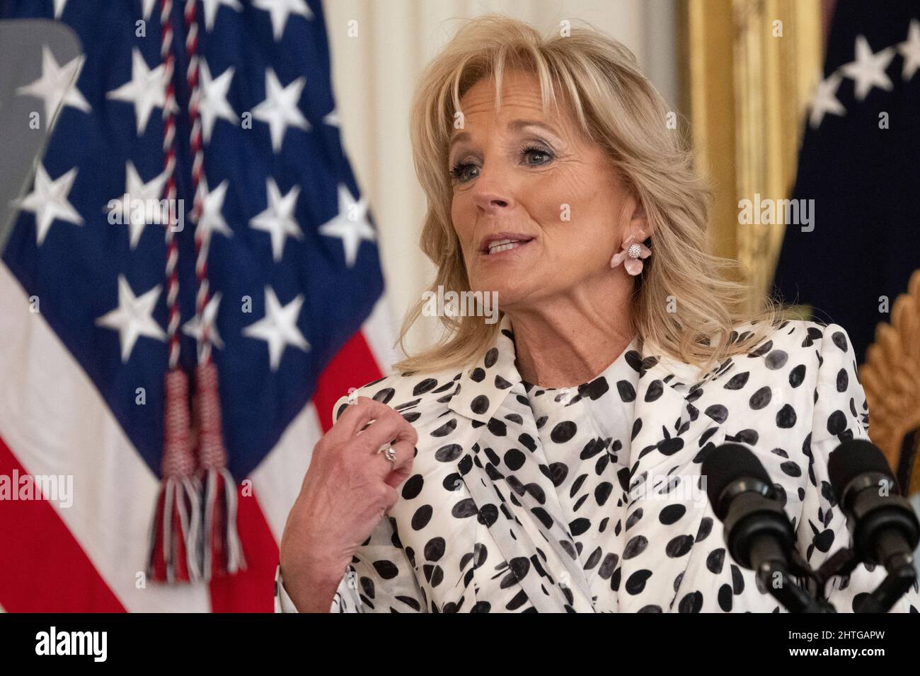 Washington United States Of America 28th Feb 2022 First lady Dr Washington United States Of America 28th Feb 2022 First lady Dr