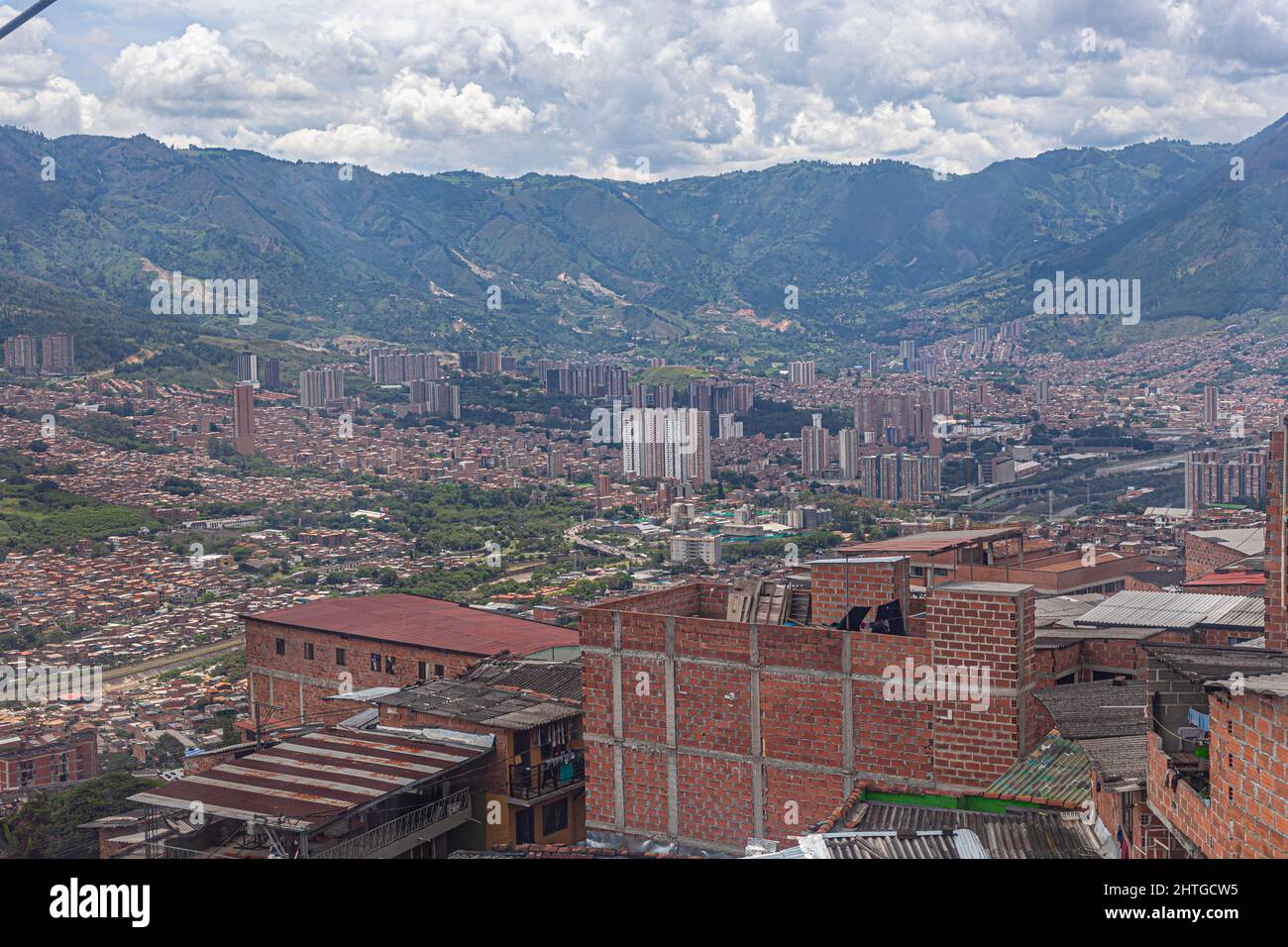 Medellín cityscape, Colombia. Stock Photo