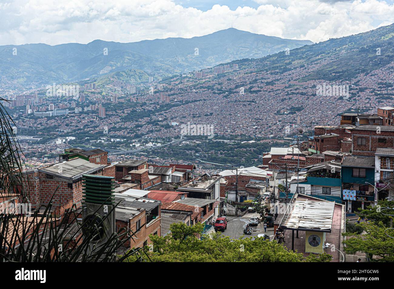 Medellín cityscape, Colombia. Stock Photo