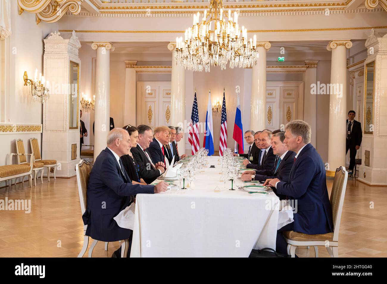 President Donald J Trump Participates In A Bilateral Meeting With The President Donald J Trump Participates In A Bilateral Meeting With The