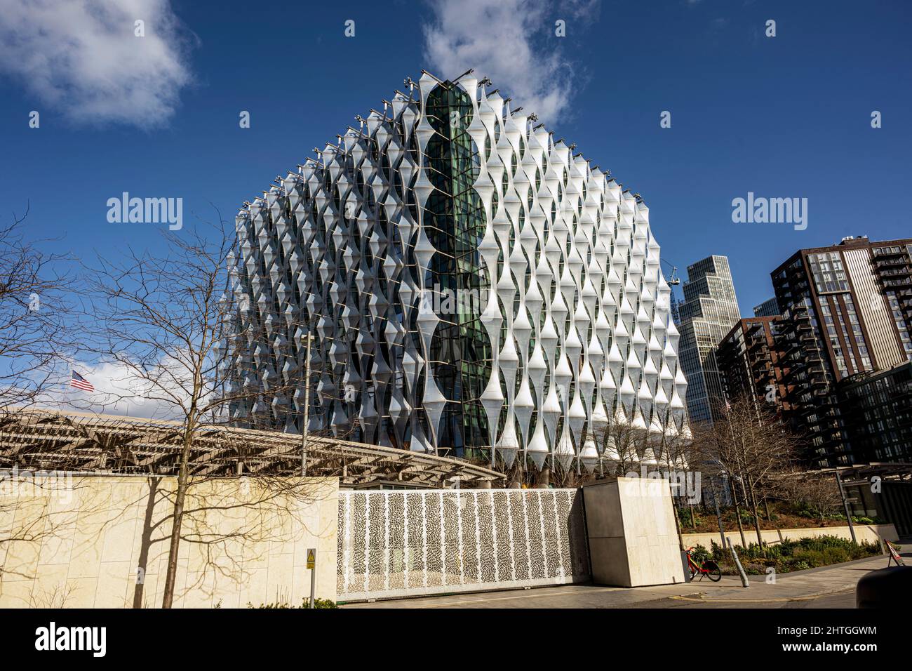 US Embassy London, Nine Elms Stock Photo - Alamy