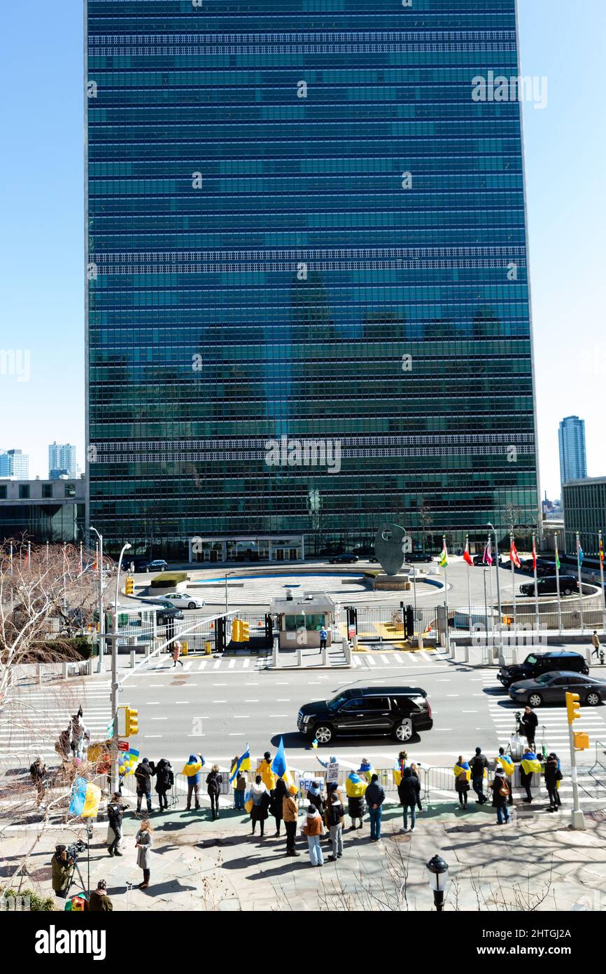 United nations ukraine feb 2022 hi-res stock photography and images - Alamy