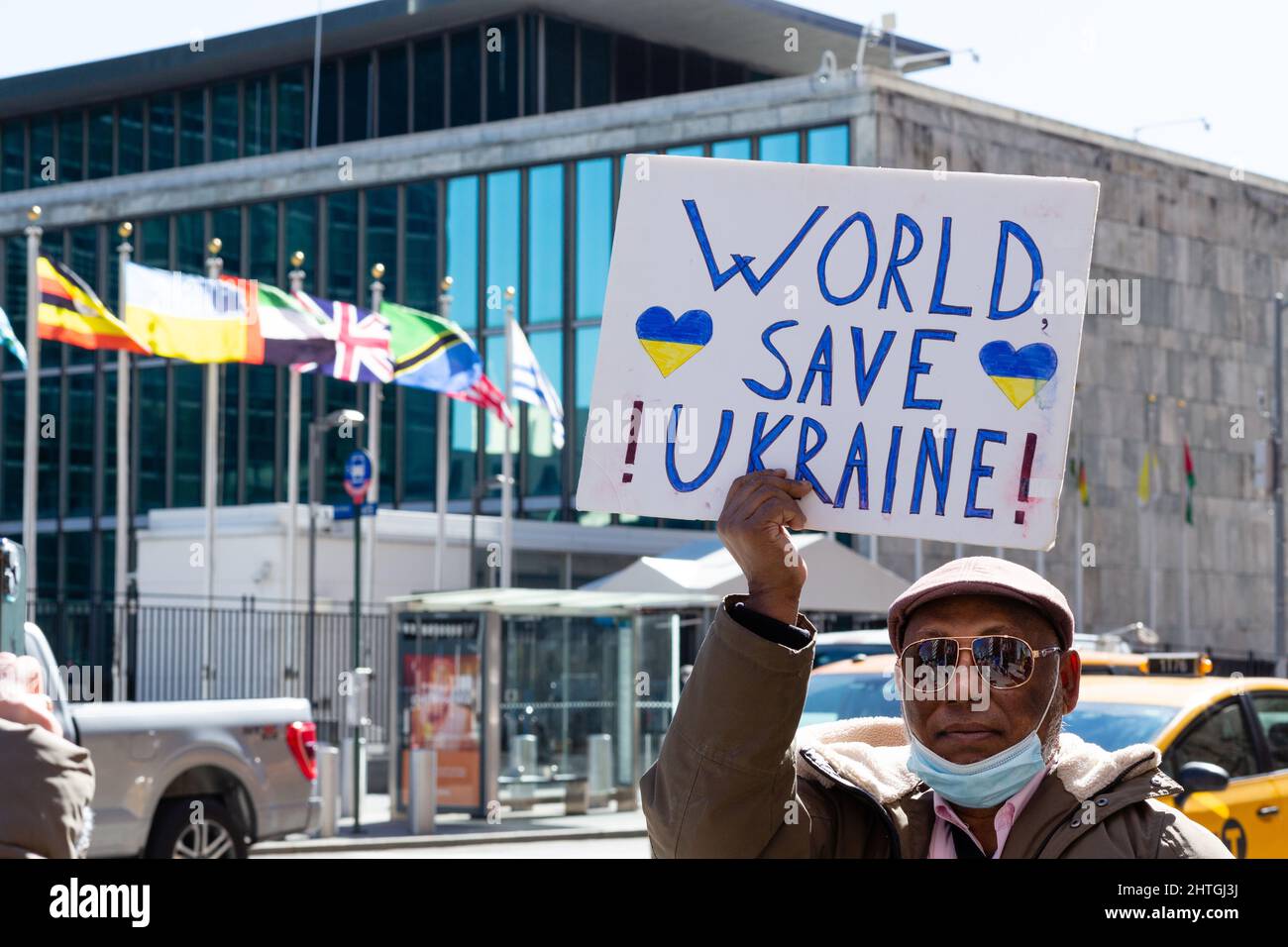 United nations ukraine feb 2022 hi-res stock photography and images - Alamy