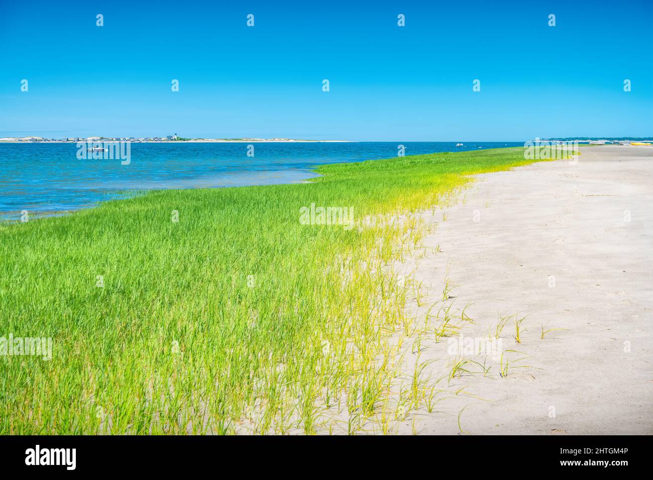 Beach in Barnstable, Cape Cod, Massachusetts, USA Stock Photo
