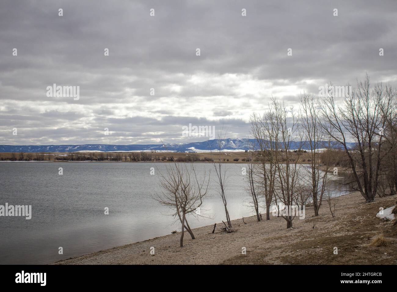 Overlooking Brush Lake at the eponymous state park near Lewistown