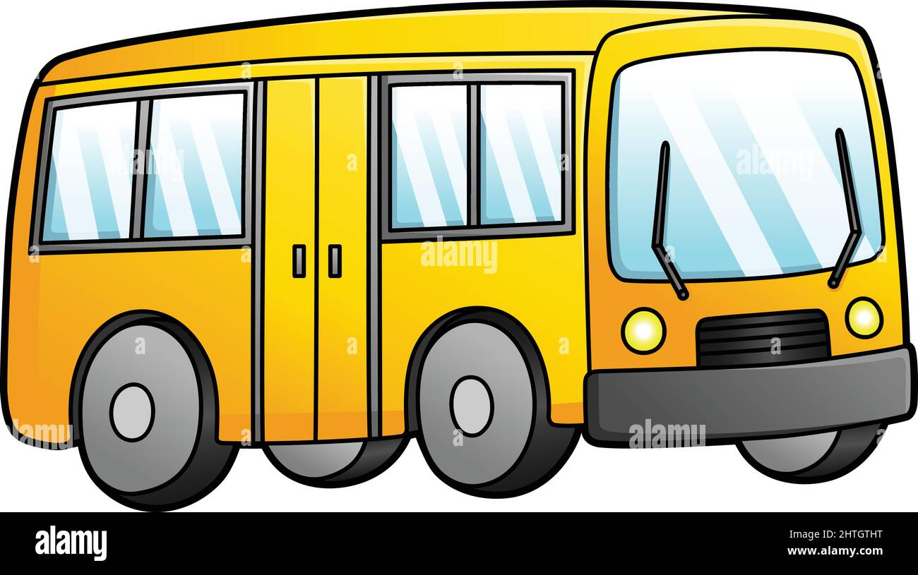 Outline Cartoon Drawing School Bus Hi-Res Stock Photography And Images -  Alamy