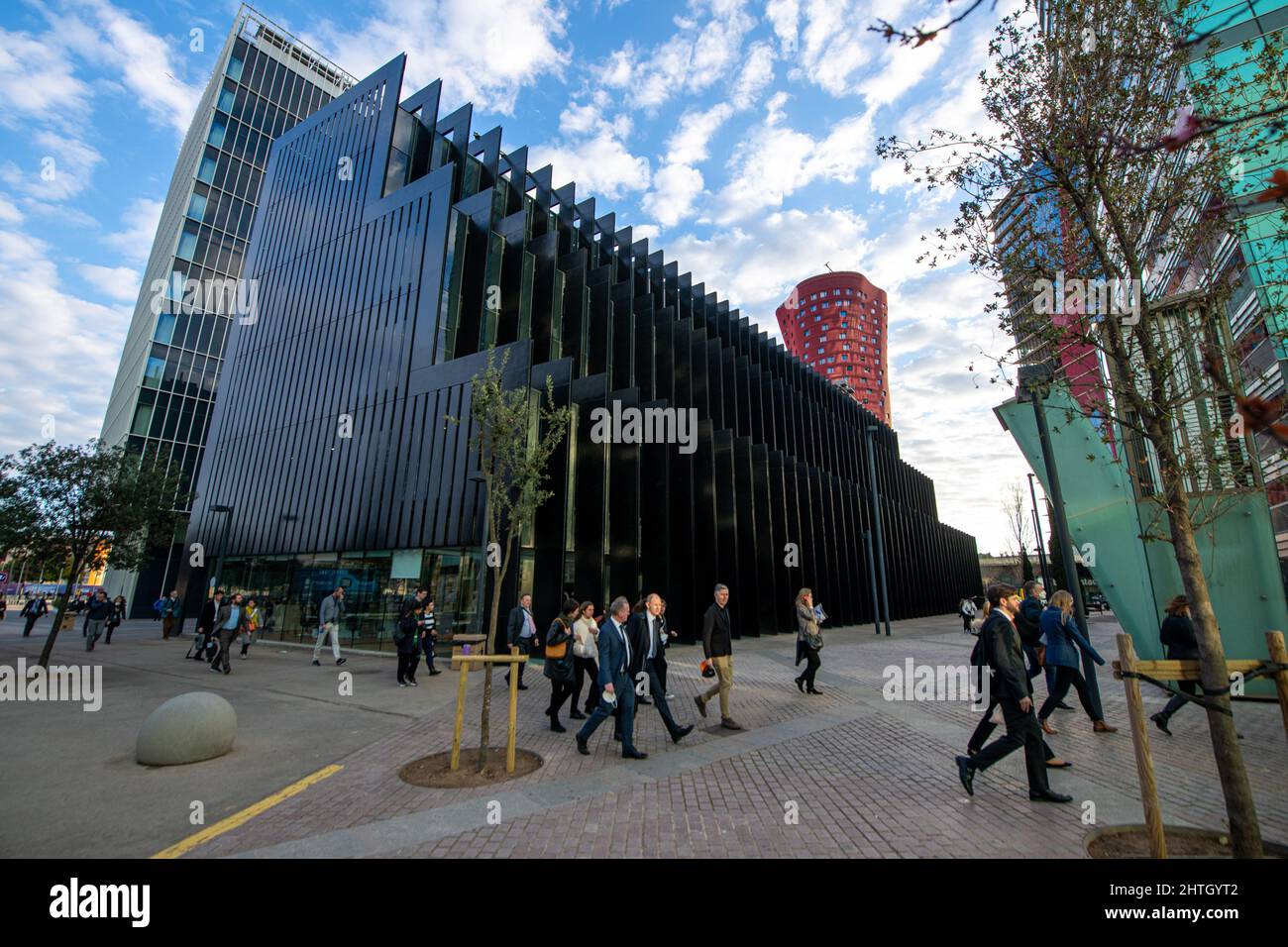 Fira de barcelona gran via venue hi-res stock photography and images ...