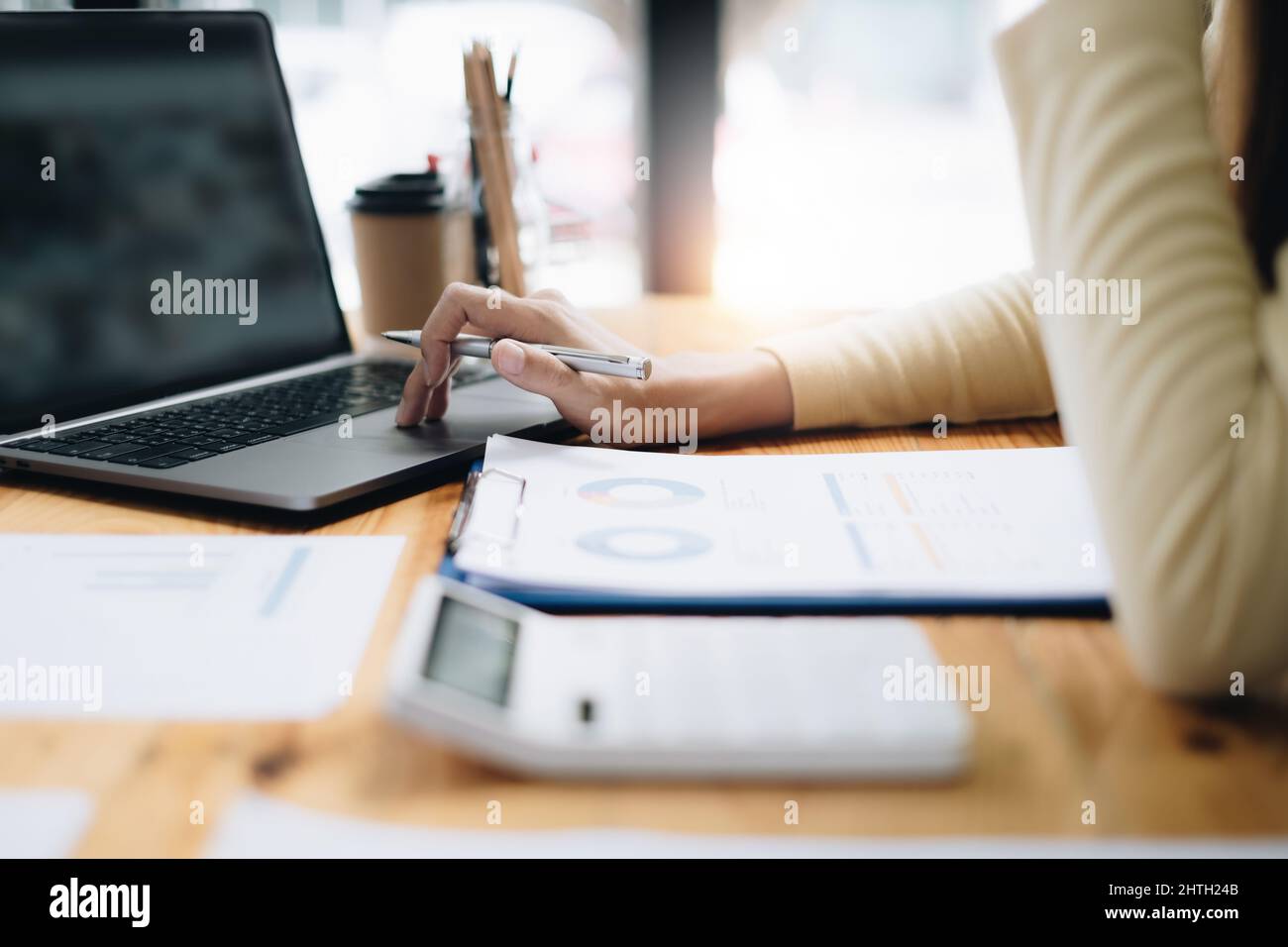 hand holding bank account book Stock Photo - Alamy