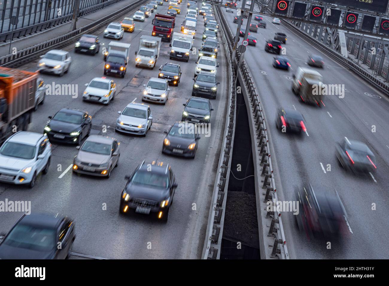 Russia, Moscow. The Third Ring Road Stock Photo Alamy