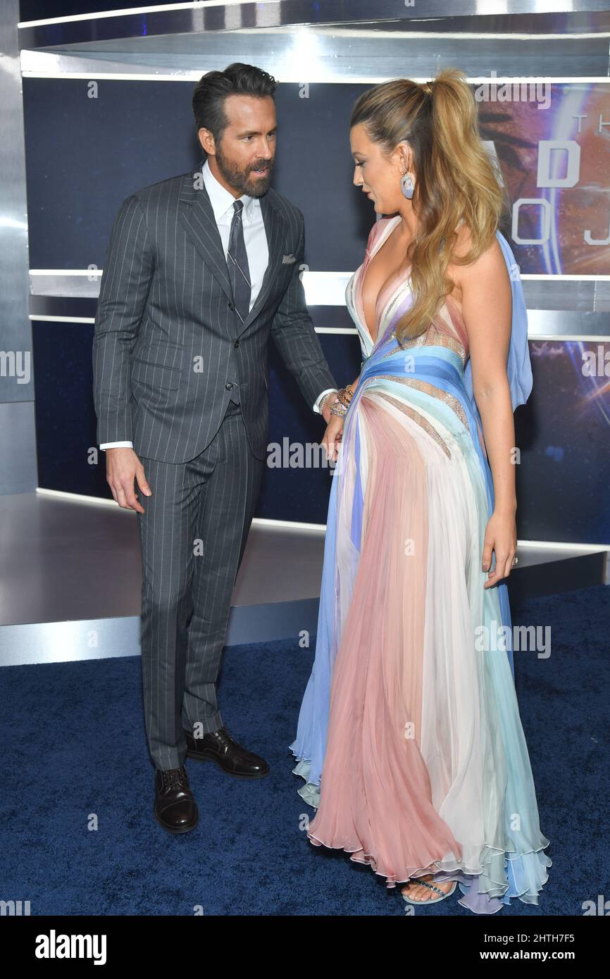 Blake Lively and Ryan Reynolds Stun at NYC Premiere of 'The Adam