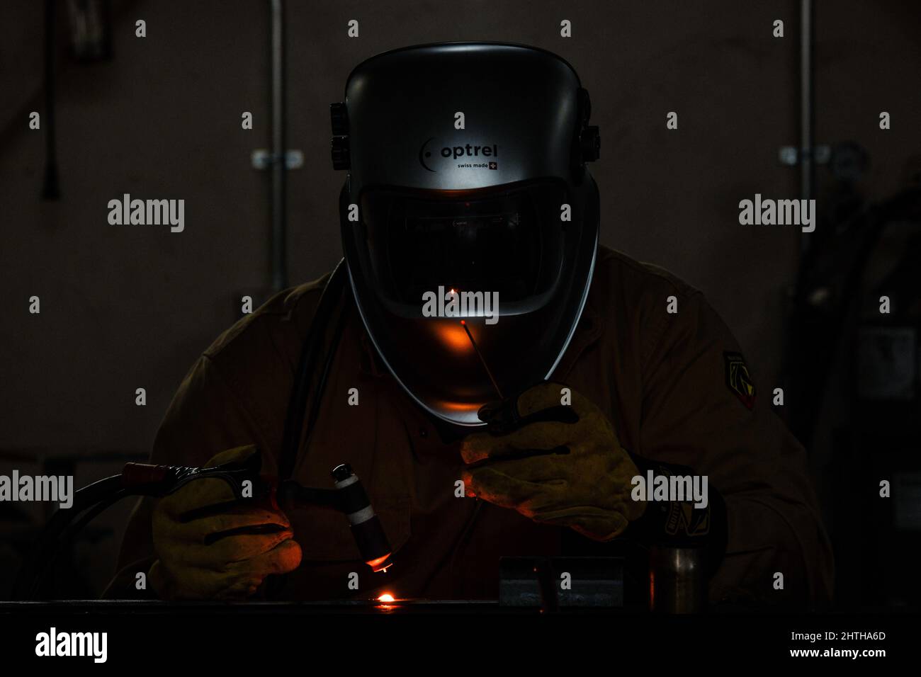 MISAWA, Japan (Feb. 6, 2022) Chief Hull Technician Ian Acuzar