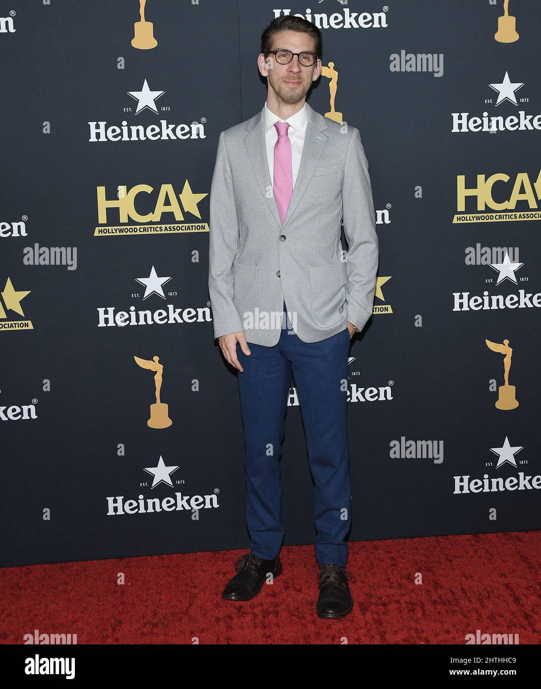 Los Angeles, USA. 28th Feb, 2022. Conner Marx arrives at the 5th Annual HCA Film Awards held at the Avalon Hollywood in Los Angeles, CA on Monday, ?February 28, 2022. (Photo By Sthanlee B. Mirador/Sipa USA) Credit: Sipa USA/Alamy Live News Stock Photo