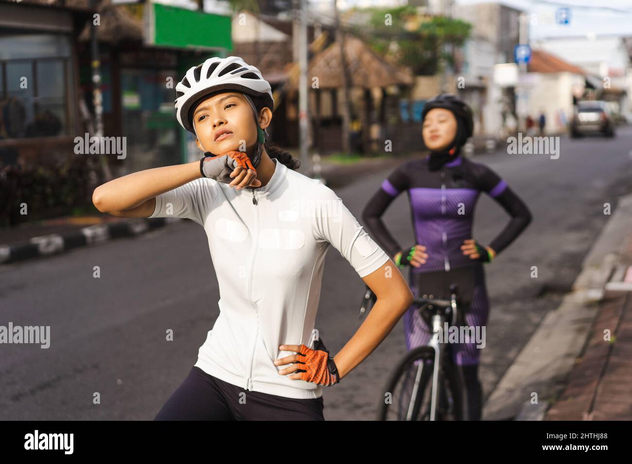 hour long bike ride
