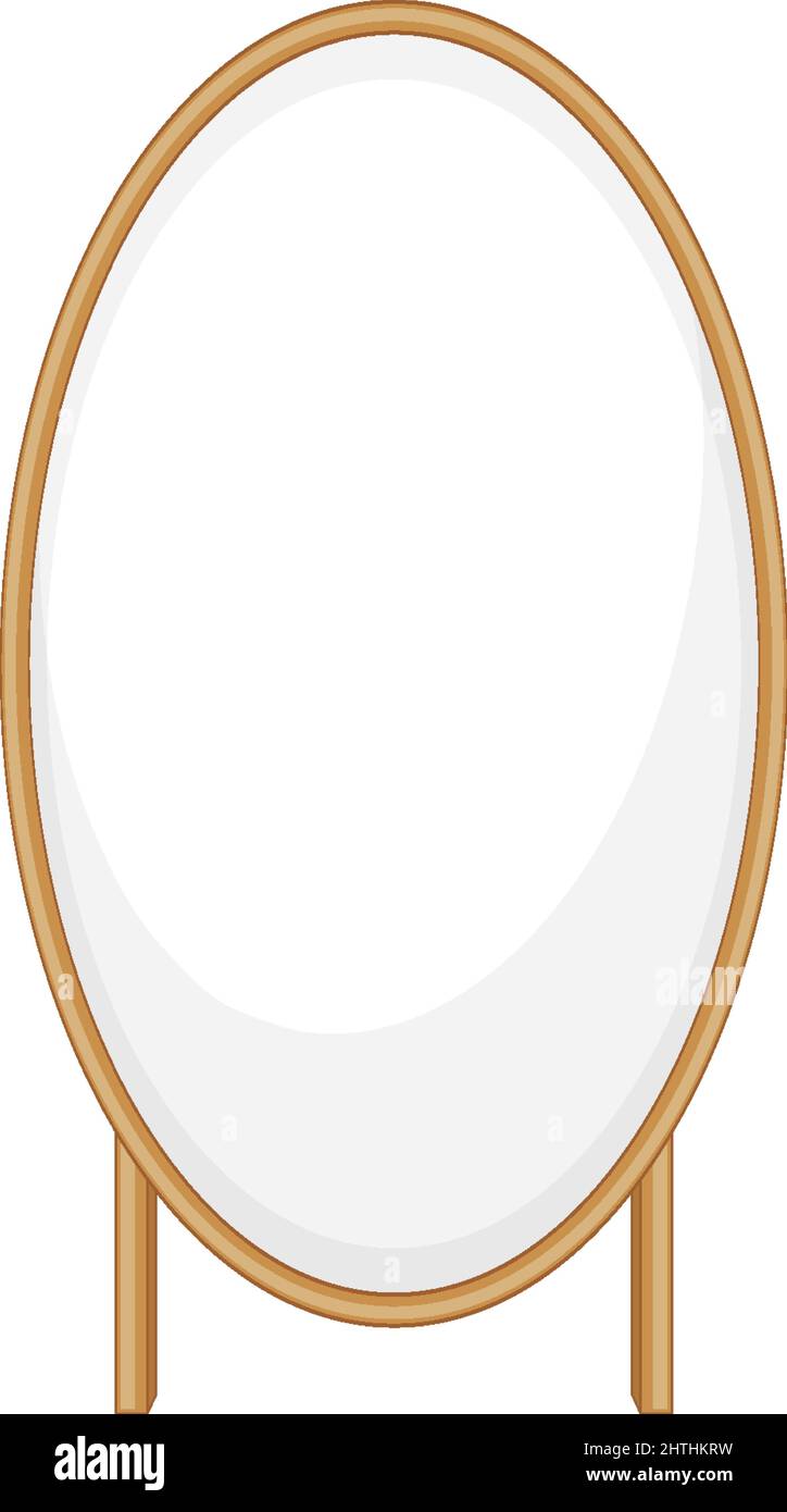 Empty wooden sign banner isolated illustration Stock Vector Image & Art ...