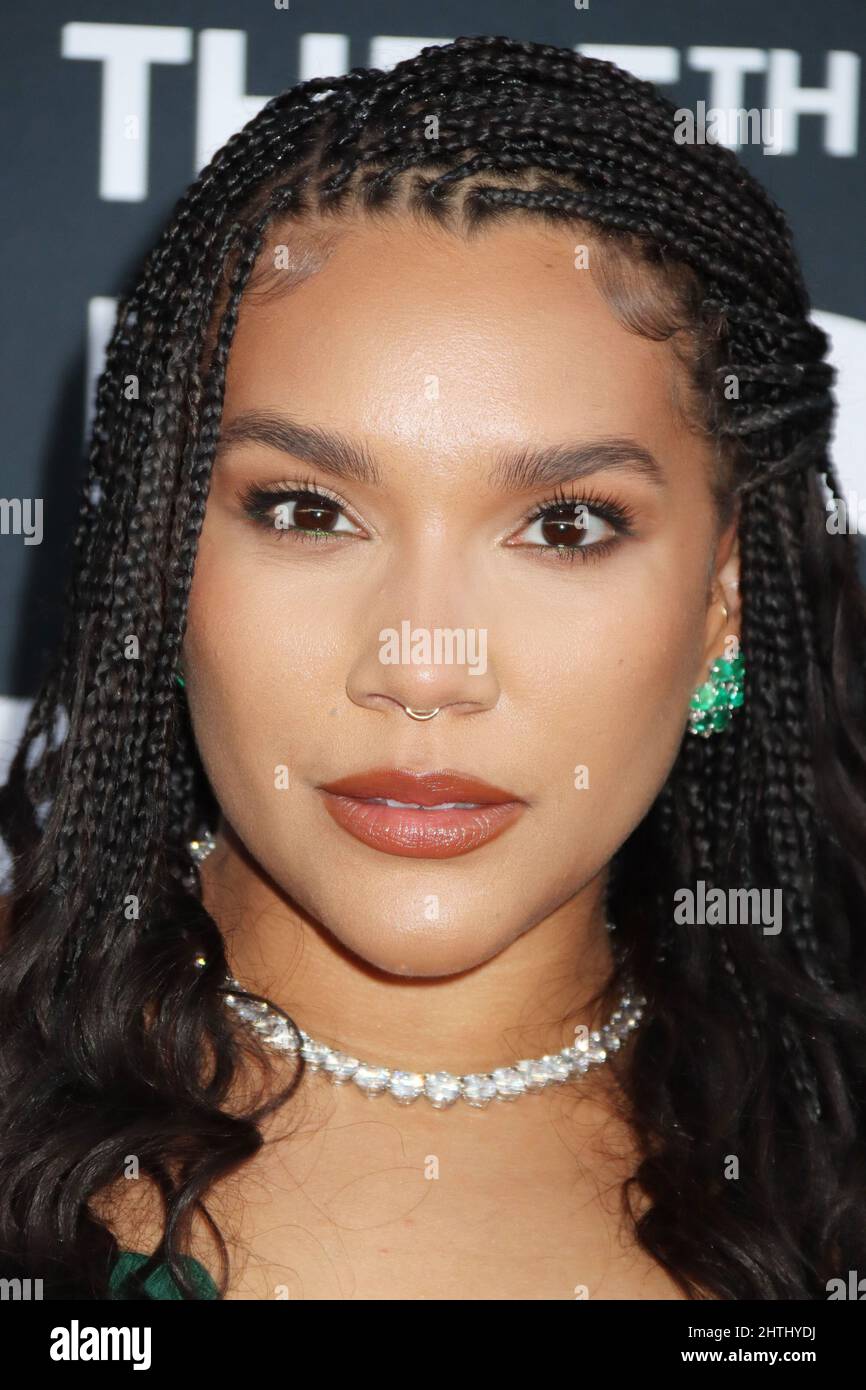 Emmy Raver-Lampman 02/28/2022 The 5th Annual Hollywood Critics ...