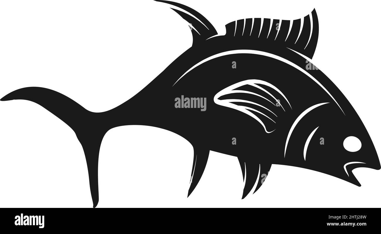 Tuna fish icon design template vector isolated illustration Stock Vector  Image & Art - Alamy