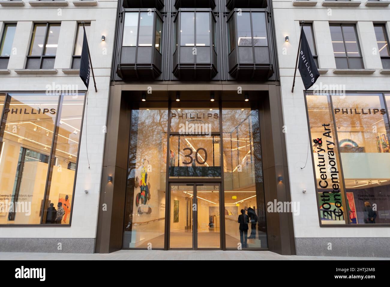 Phillips auction house in Berkeley Square, London Stock Photo Alamy