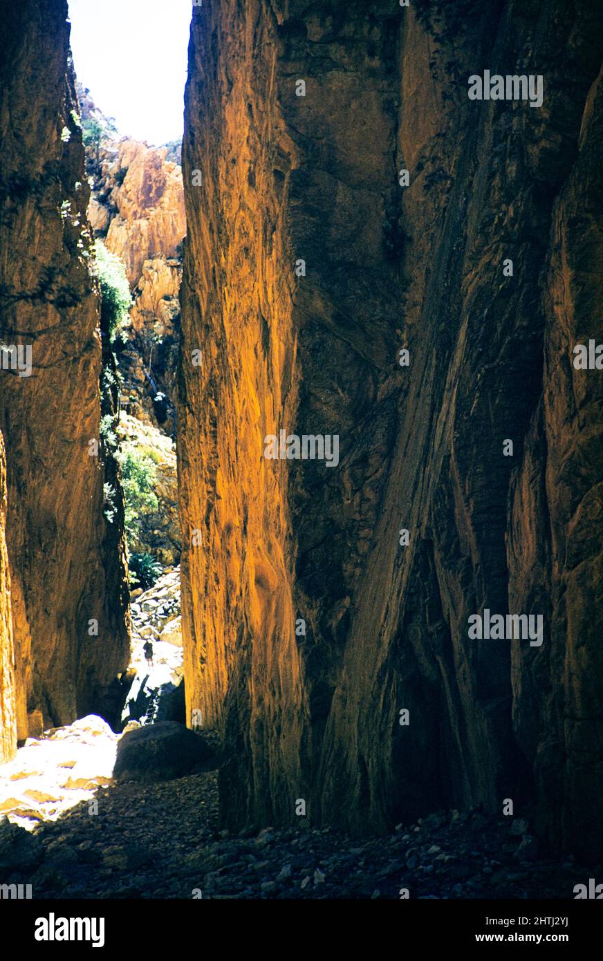 Standley Chasm gorge, West MacDonnell Ranges, Northern Territory ...